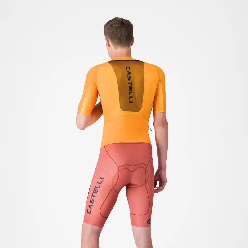 Body Strada Unlimited Speedsuit Naranja Vívido/Salsa Picante-Negro Talla 3XL #1
