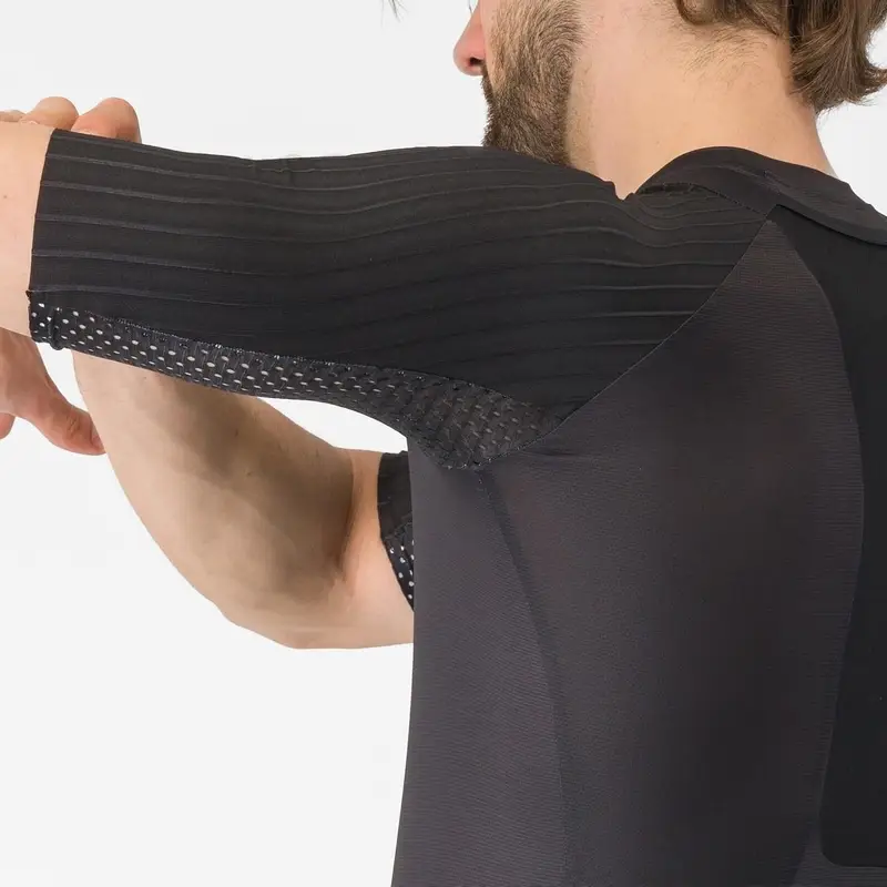 Strada Kurzarm Trikot Jersey Unlimited Pro 2 Schwarz Größe L #4