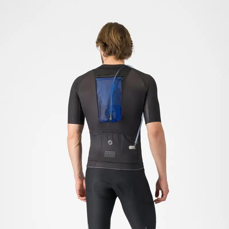 Straßen-Trikot Kurzarm Jersey Unlimited Pro 2 Schwarz Größe S #1