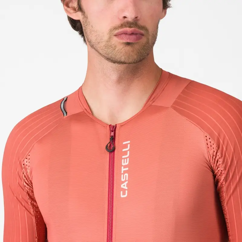 Straßen-Trikot Kurzarm Jersey Unlimited Pro 2 Paprika Größe L #2