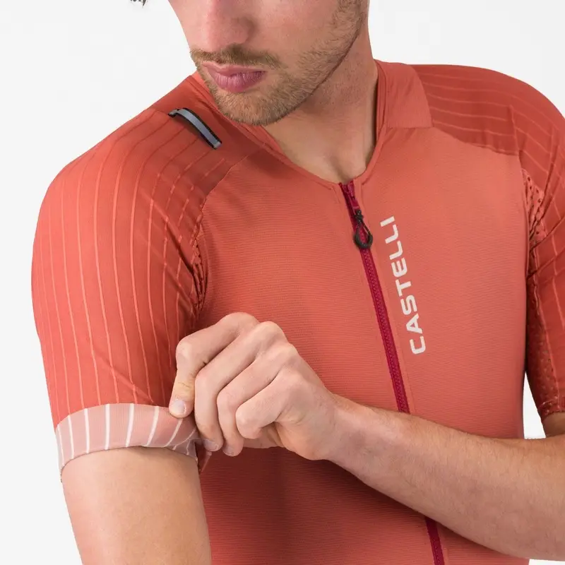 Jersey de Carretera de Manga Corta Unlimited Pro 2 Paprika Talla XXL #4