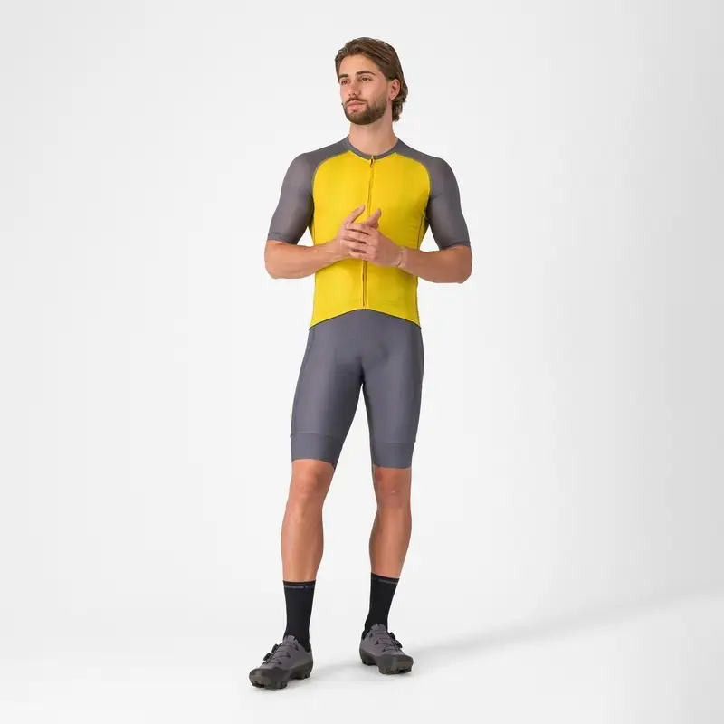 Straßen-Trikot Kurzarm Jersey Unlimited Endurance 3 Mango Mojito/Smoky Gray-Elmwoo Größe L #5