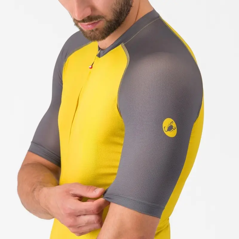 Jersey de Carretera de Manga Corta Unlimited Endurance 3 Mango Mojito/Gris Ahumado-Elmwoo Talla S #2