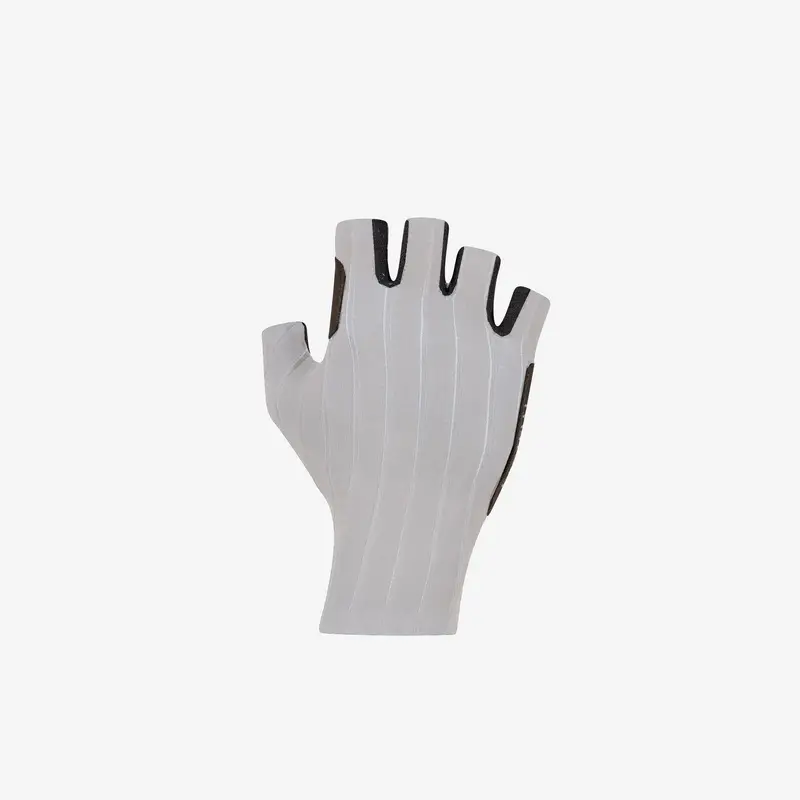 Road gloves Red Racing Pro Silver Gray Size S - image