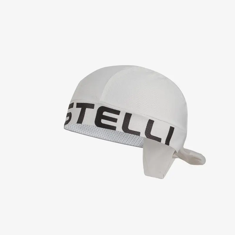 Bandana Under Helmet White/Black One Size - image