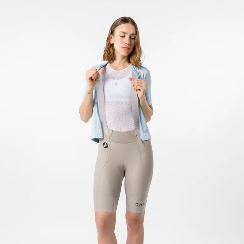 Kurze Expresso 2 Damen-Overalls Beige Größe M - image