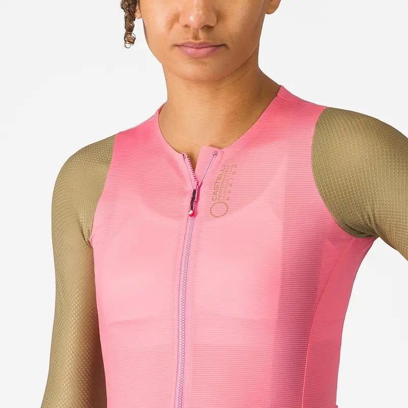 Maillot de Route Manches Longues Maillot Juste Femme Rose Giro/Elmwood Taille L #2