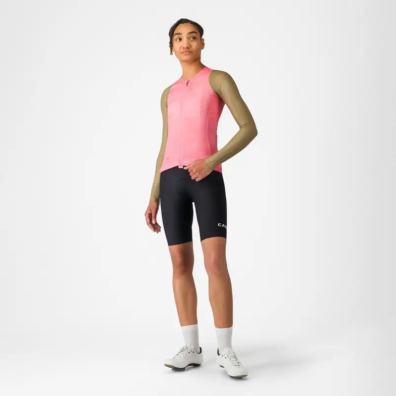 Maillot de Route Manches Longues Maillot Juste Femme Rose Giro/Elmwood Taille L #5