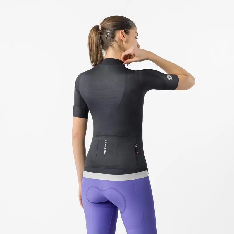 Camisola Estrada Manga Curta Jersey Espresso 2 Mulher Preto Tamanho L #1