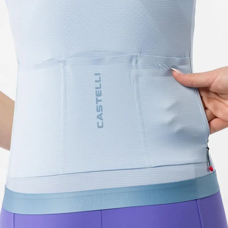 Camisola Estrada Manga Curta Jersey Espresso 2 Mulher Winter Sky Tamanho XS #3