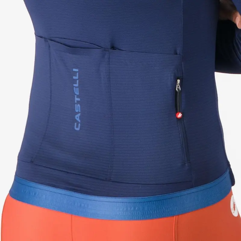 Maillot de Route Manches Longues Jersey Espresso 2 Femme Belgian Blue Taille S #3