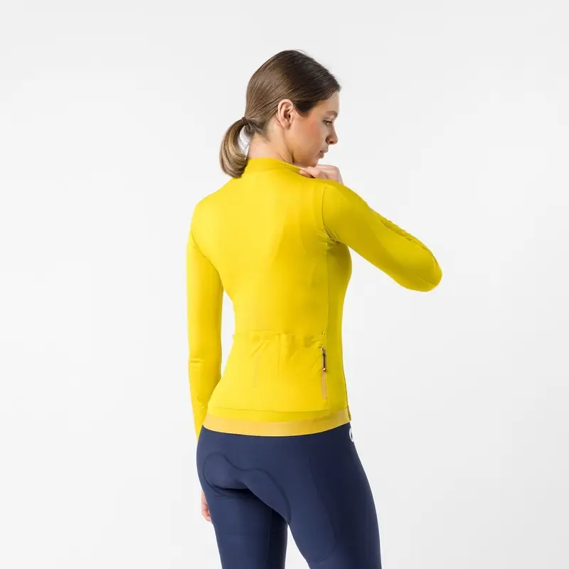 Maillot de Route Manches Longues Jersey Espresso 2 Femme Mango Mojito Taille M #1