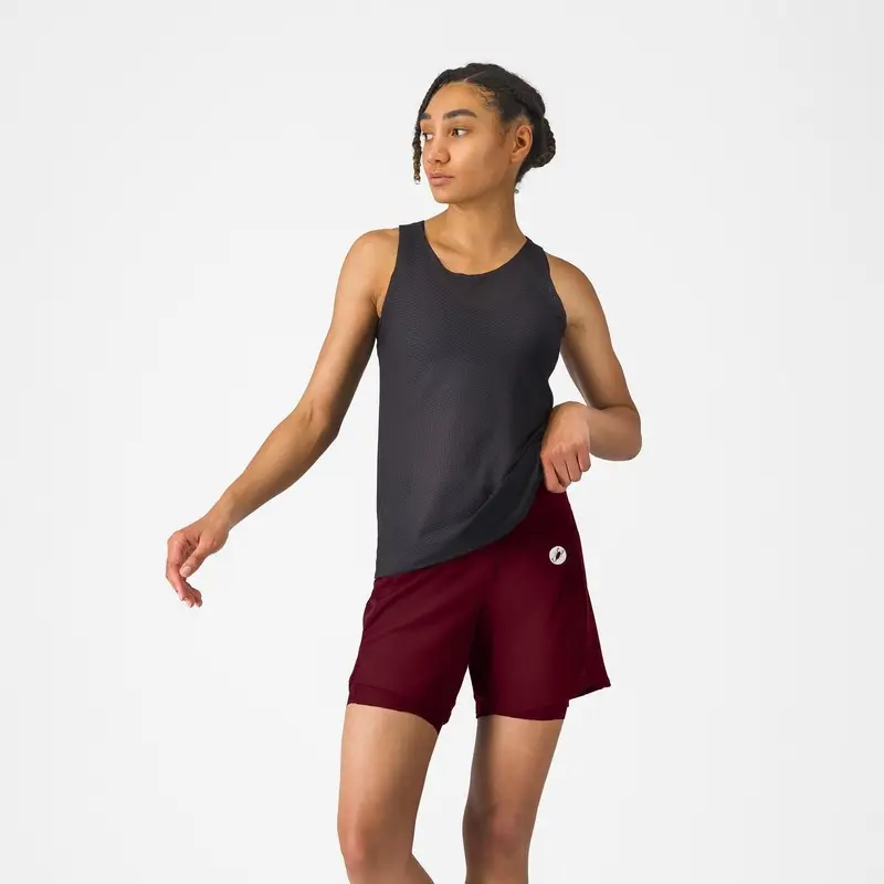 Movement Travel Women's Shorts Deep Bordeaux Size XL - image