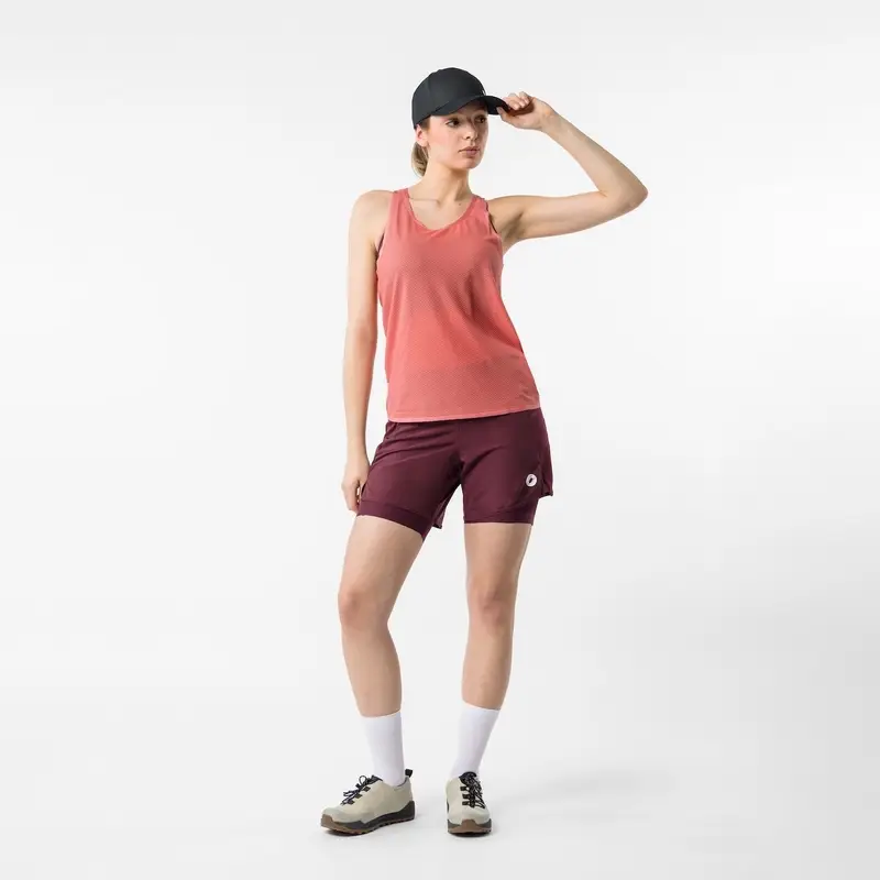 Canotta Strada Comfort Travel Mesh Mulher Rosa Desbotada Tamanho L #4