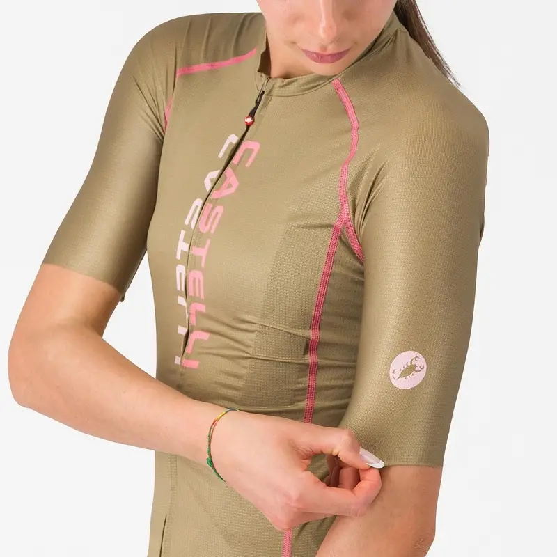 Maillot Route Manches Courtes Jersey Unlimited 2 Femme Elmwood/Rose Giro-Light Pink Taille M #4