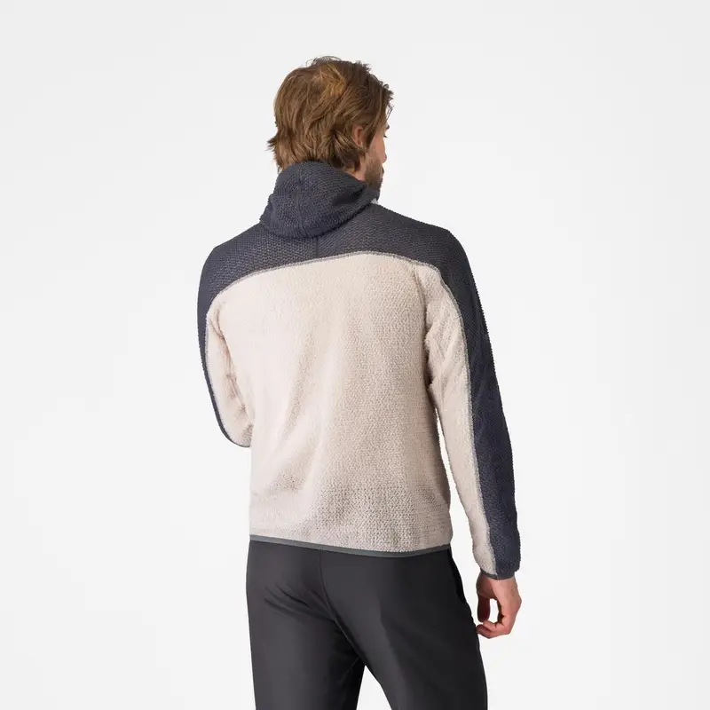 Alpha Fleece Silver Gray/Dark Gray Sweatshirt Size L #1