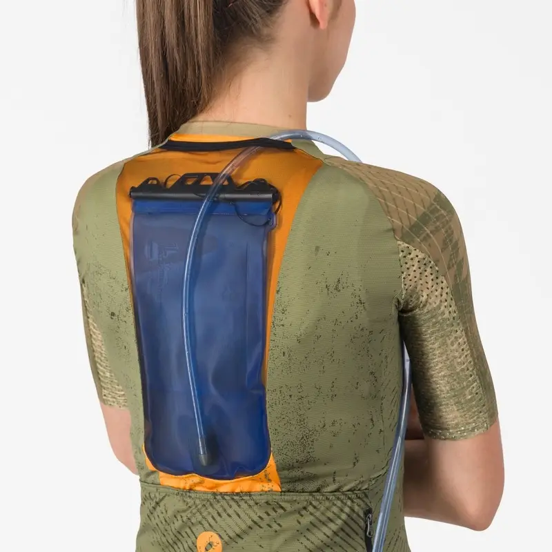 Strada Kurzarm Trikot Jersey Unlimited Pro 2 Damen Forest Green/Elmwood/Vivid Ora Größe M #4