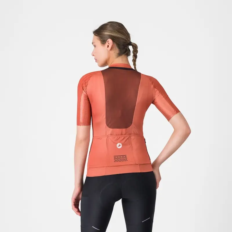 Maillot Route Manches Courtes Jersey Unlimited Pro 2 Femme Paprika Taille S #1