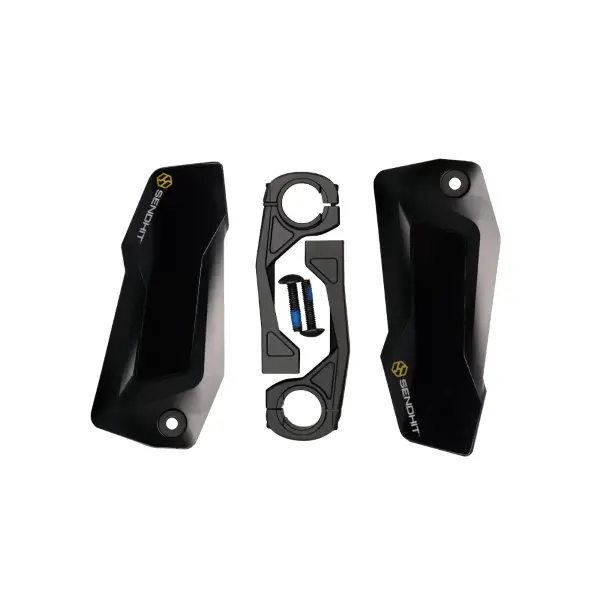Coppia Paramani Nock V3 Regolabili Mtb Nero #1