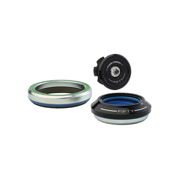 Hellbender 50 steering series - Assembly - Tapated IS41/28.6 IS52/40 Black