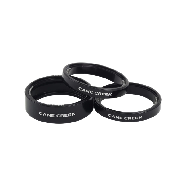 Kit Spacer Set Interlock Lenksäule 5/10mm Schwarz