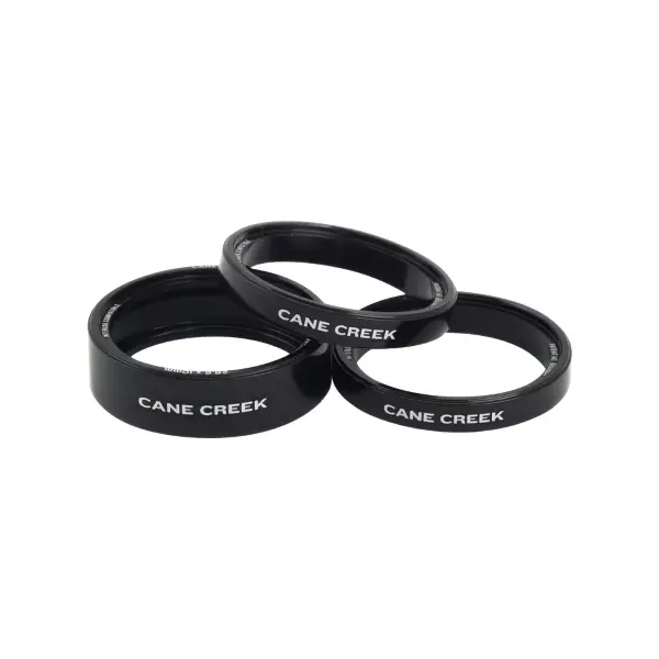 Kit Spacer Set Interlock Lenksäule 5/10mm Schwarz - image
