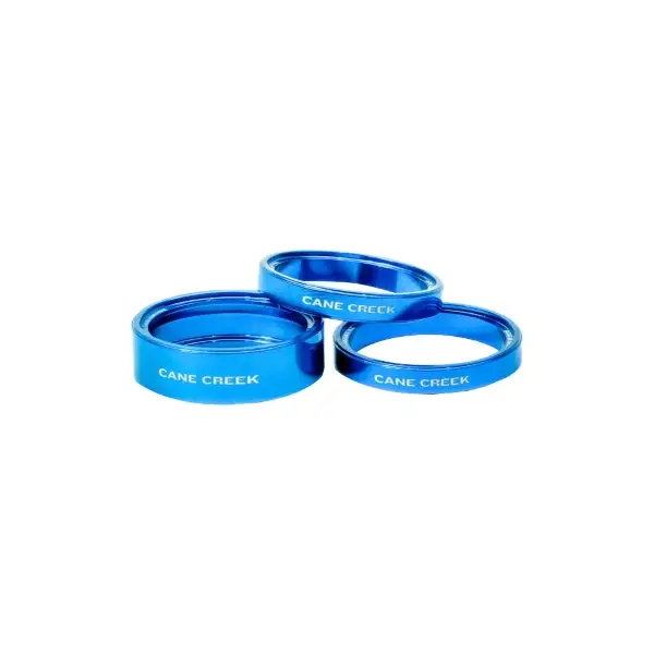 Kit Spessori Serie Sterzo Interlok Blu 5/10mm - image