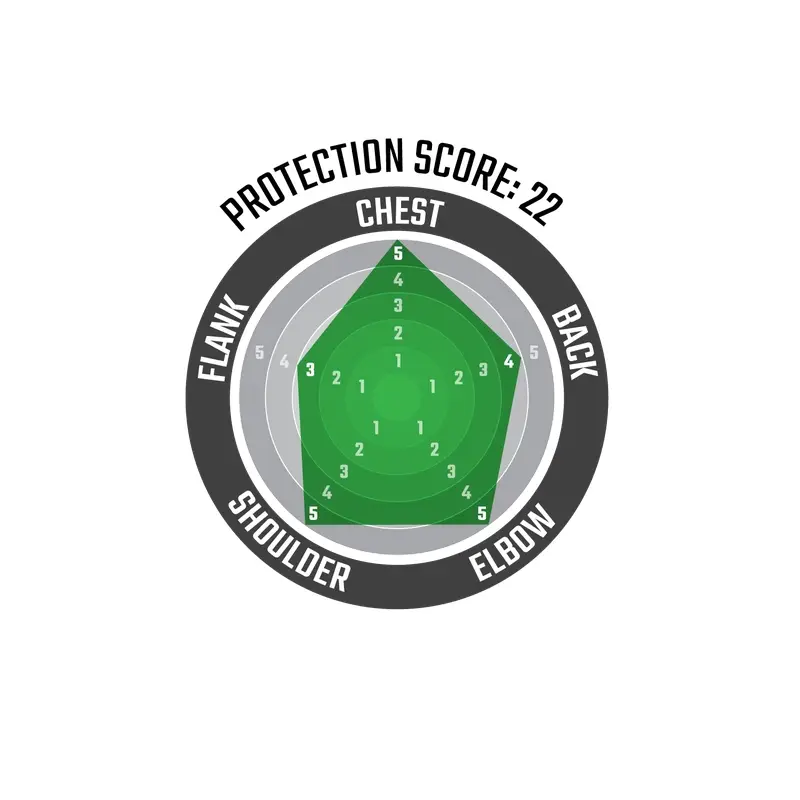 Pettorina MTB 4.5 Evo Black Taglia S (160-166cm) #2