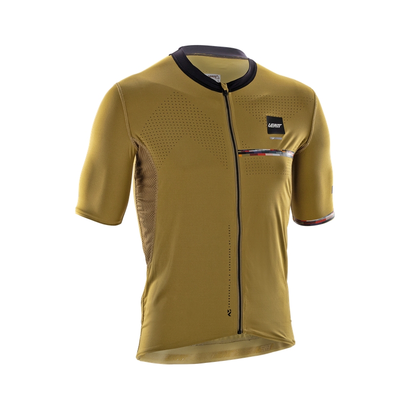Maglia MTB A Maniche Corte Endurance 5.0 Brass Brown Taglia XS