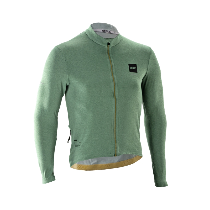 Maglia MTB A Maniche Lunghe Endurance 4.0 Mist Green Taglia XS
