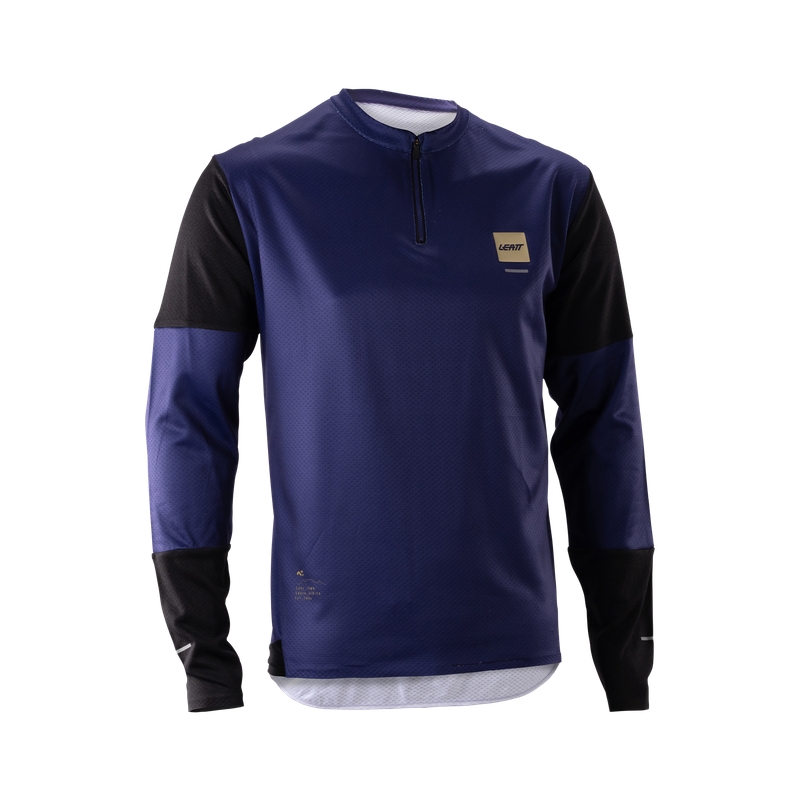 Maglia MTB A Maniche Lunghe Endurance 3.0 Galaxy Blue Taglia XS