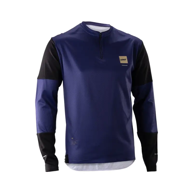 Maglia MTB A Maniche Lunghe Endurance 3.0 Galaxy Blue Taglia XS - image