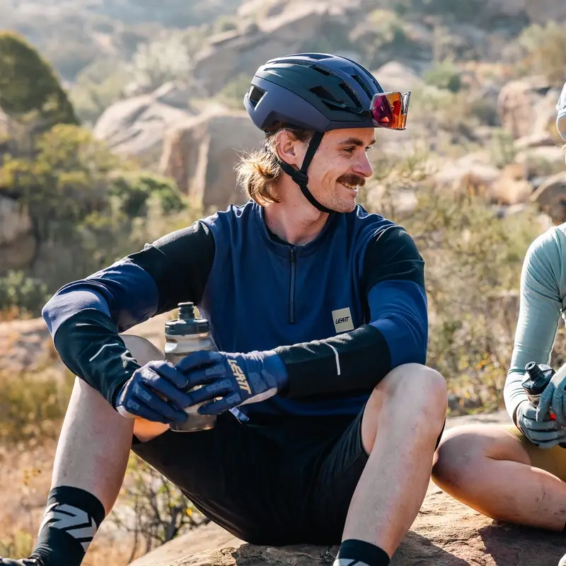 Maglia MTB A Maniche Lunghe Endurance 3.0 Galaxy Blue Taglia XS #5