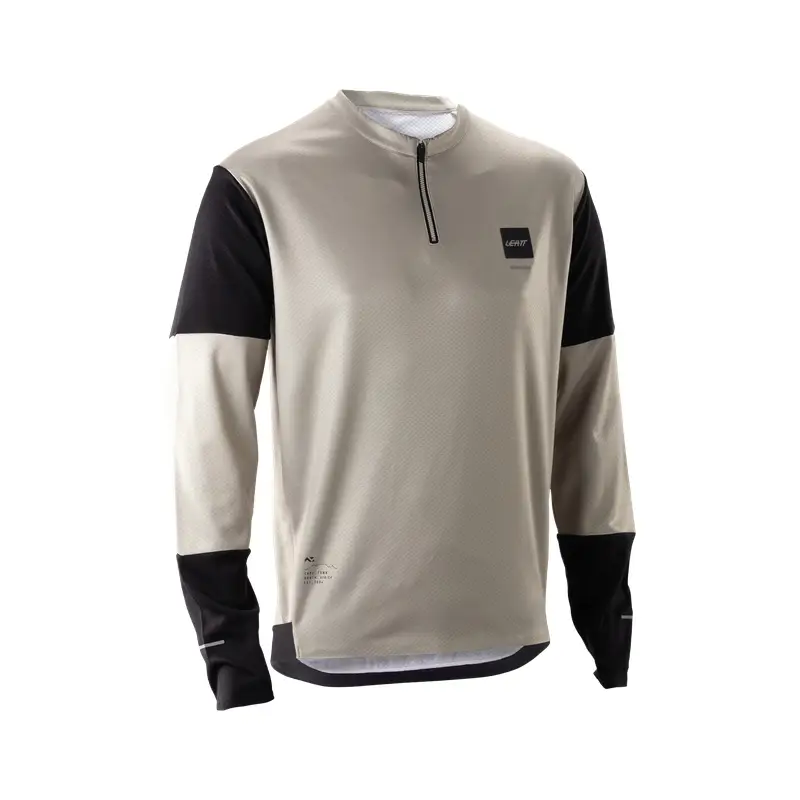 Maglia MTB A Maniche Lunghe Endurance 3.0 Stone Grey Taglia XS - image