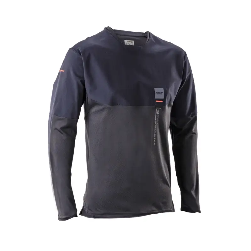 Maglia MTB A Maniche Lunghe Trail 6.0 Cargo Ghost Black Taglia XS - image