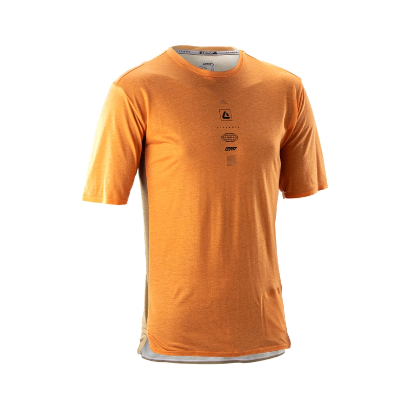 Maglia MTB A Maniche Corte Trail 4.0 Lager Yellow Taglia XS