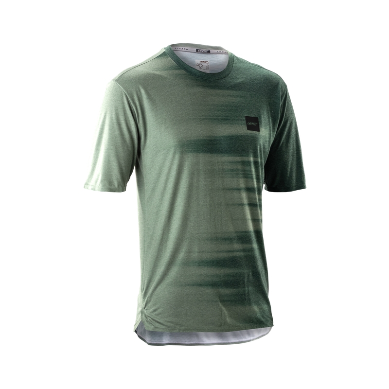 Maglia MTB A Maniche Corte Trail 4.0 Mist Green Taglia XS