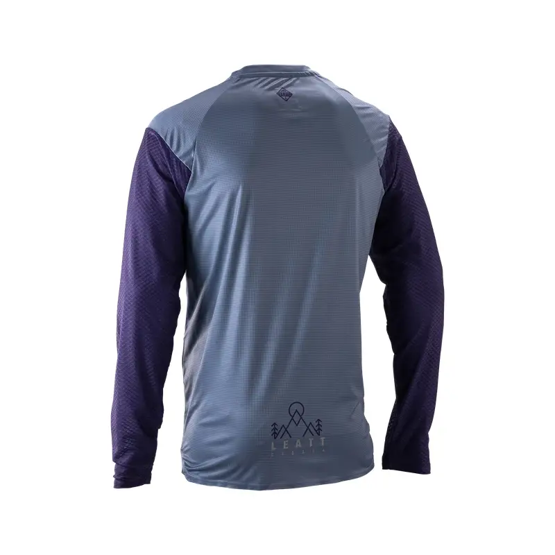 Maglia MTB A Maniche Lunghe Trail 3.0 Galaxy Blue Taglia XS #1