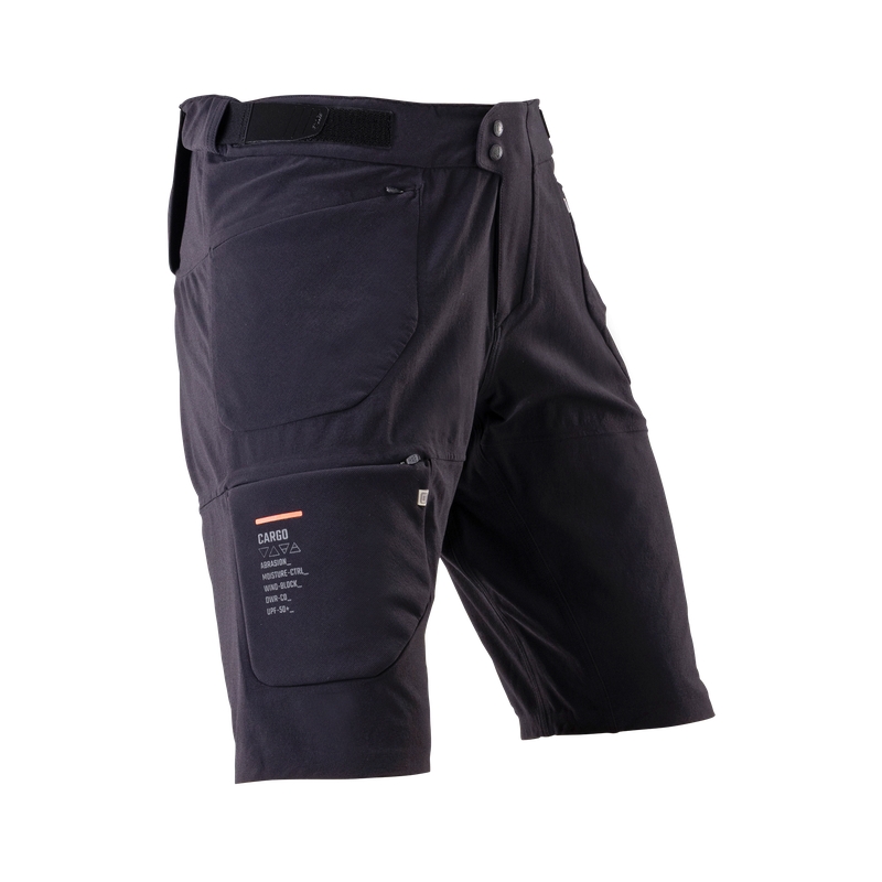 Pantaloncini MTB Trail 6.0 Cargo Ghost Black Taglia XS