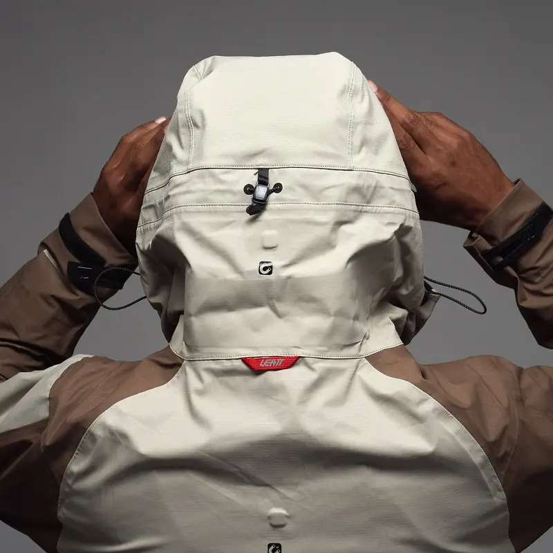 Giacca Antipioggia MTB HydraDri 5.0 Loam Brown Taglia XS #4