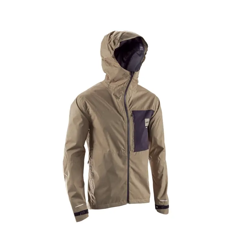 Giacca Antipioggia MTB HydraDri 3.0 Brass Brown Taglia XS - image