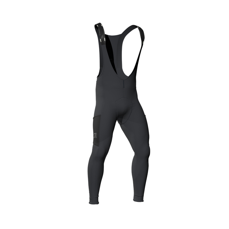 Salopette Invernale Lunga MTB ThermaFlow 4.0 Black Taglia XS