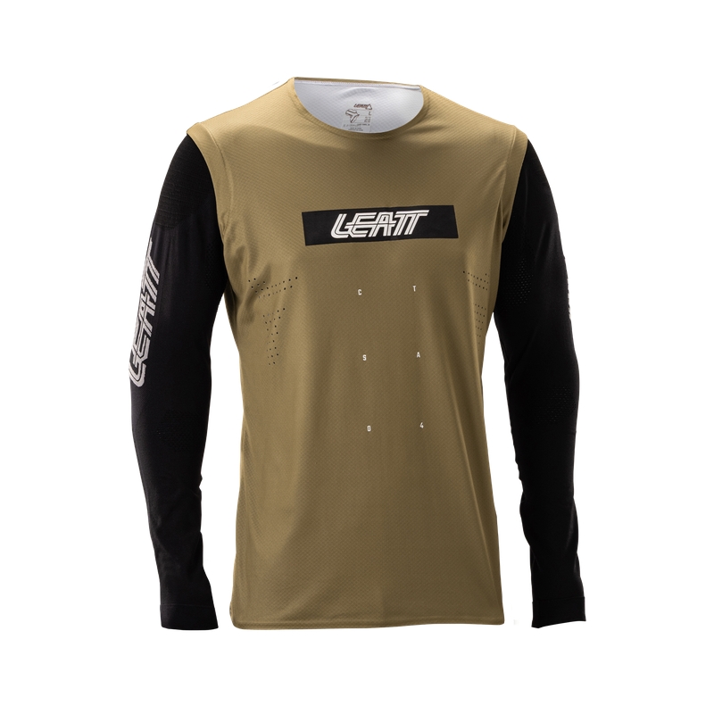 Gravity 8.0 Race Brown Long Sleeve MTB Jersey Size M