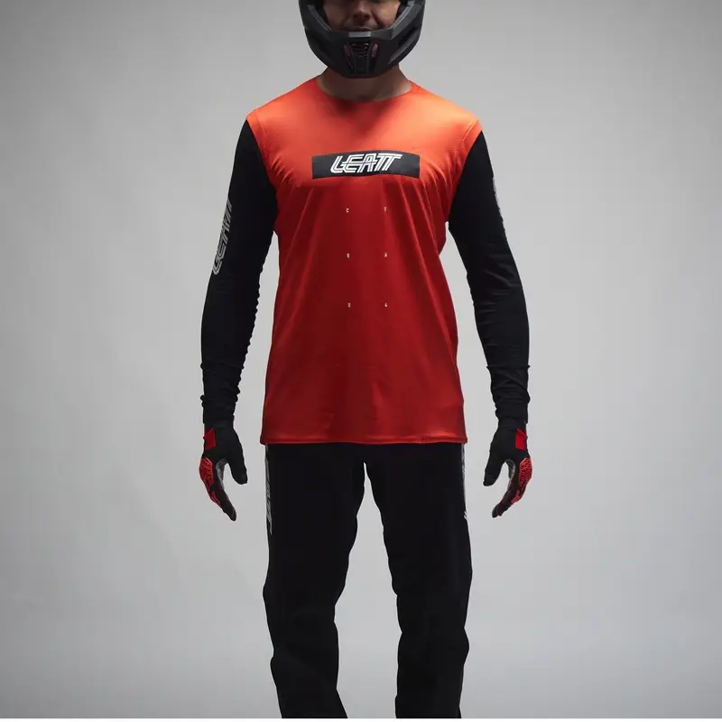 Gravity 8.0 Race Red Langarm-MTB-Trikot Größe XXL #2