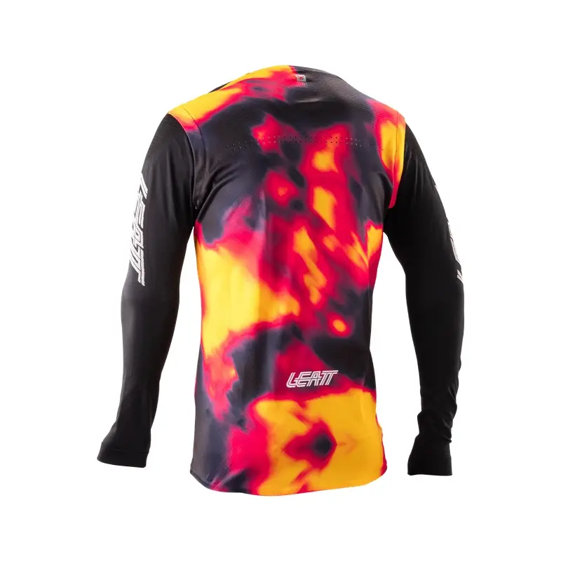 Camisola MTB de Manga Comprida Gravity 8.0 Heatmap Vermelho Tamanho XXL #1