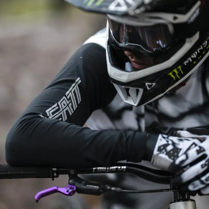 Gravity 8.0 Heatmap White Long Sleeve MTB Jersey Size M #5