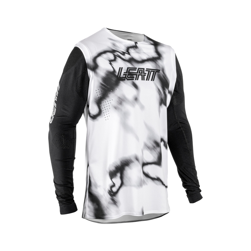 Gravity 8.0 Heatmap White Long Sleeve MTB Jersey Size L