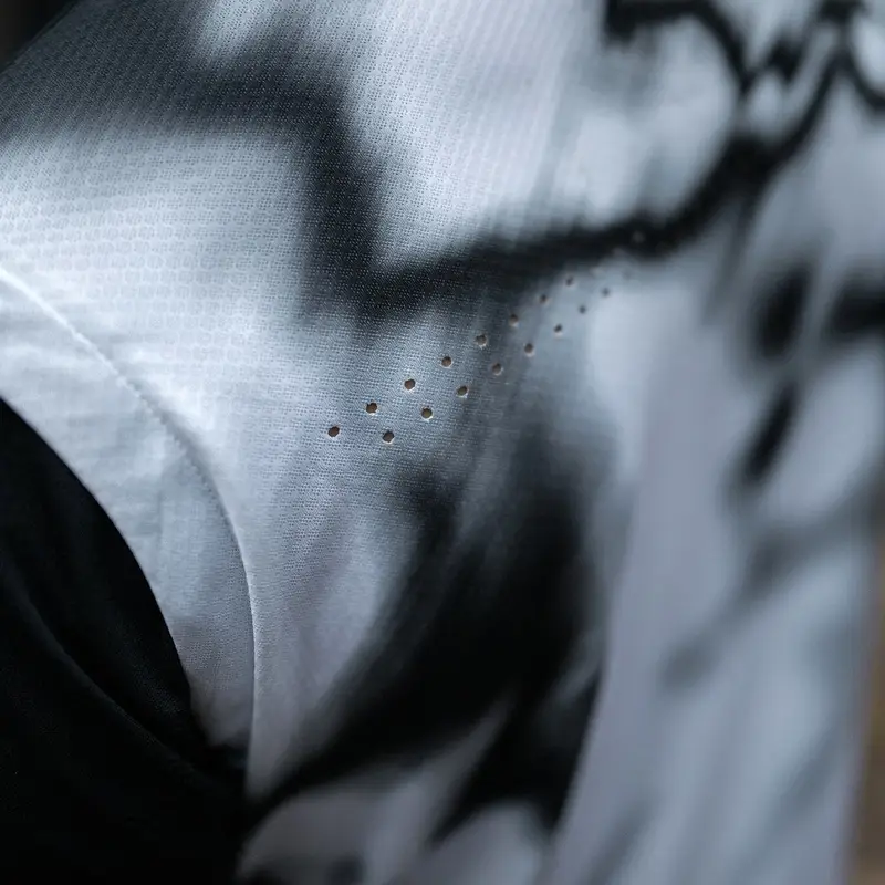 Gravity 8.0 Heatmap White Long Sleeve MTB Jersey Size L #3