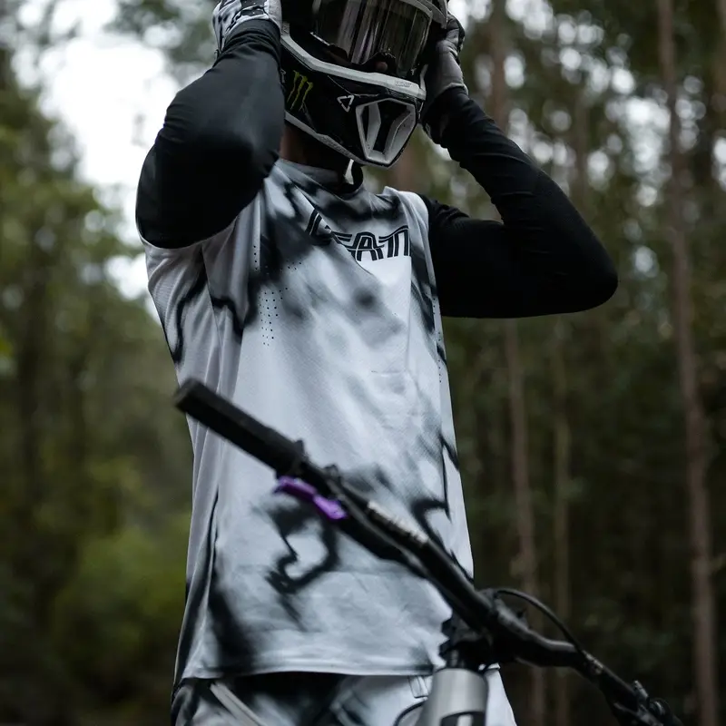 Gravity 8.0 Heatmap White Long Sleeve MTB Jersey Size XL #2