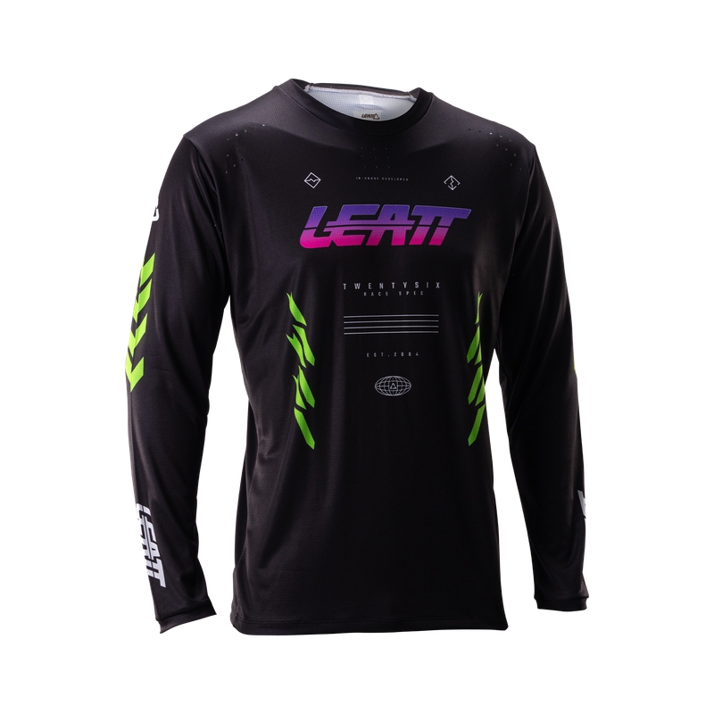 Maglia MTB A Maniche Lunghe Gravity 4.0 Race Black Taglia S